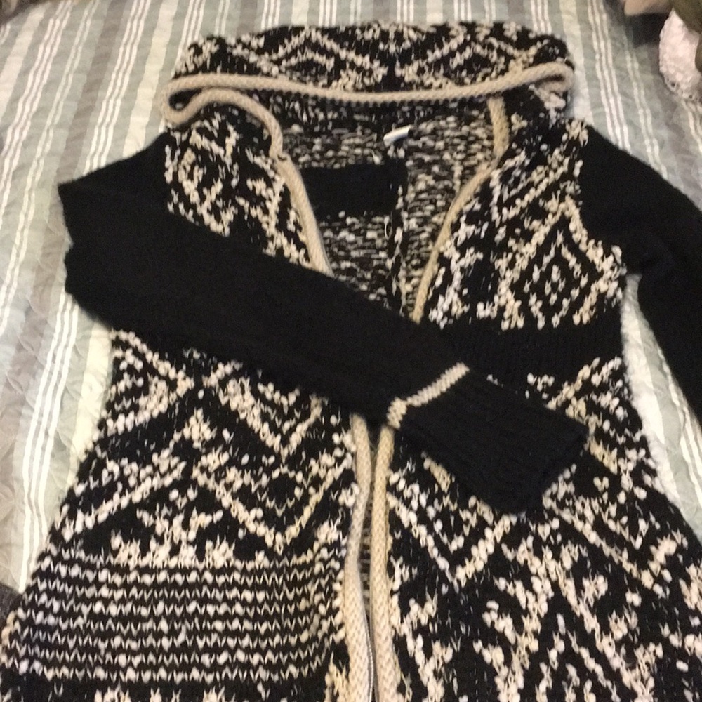 Warm zip-up sweater